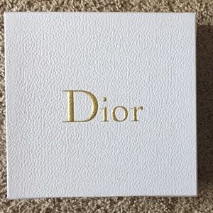 Dior LOT OF 2 White Empty Gift Boxes